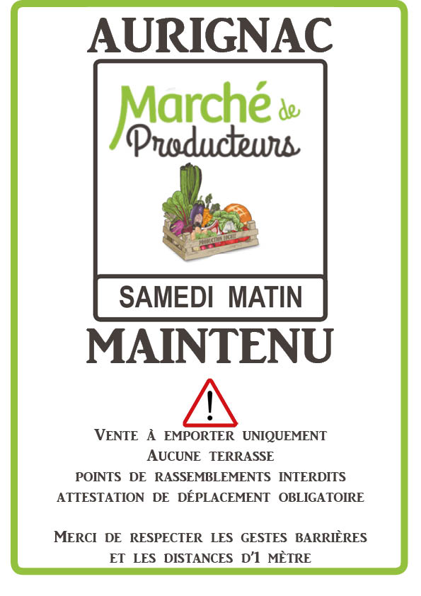 Lire la suite à propos de l’article Maintien marché d’Aurignac