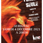 ANNULATION – Théâtre “Une femme seule” – le 04/12/2021 à 20h30 espace St Michel.