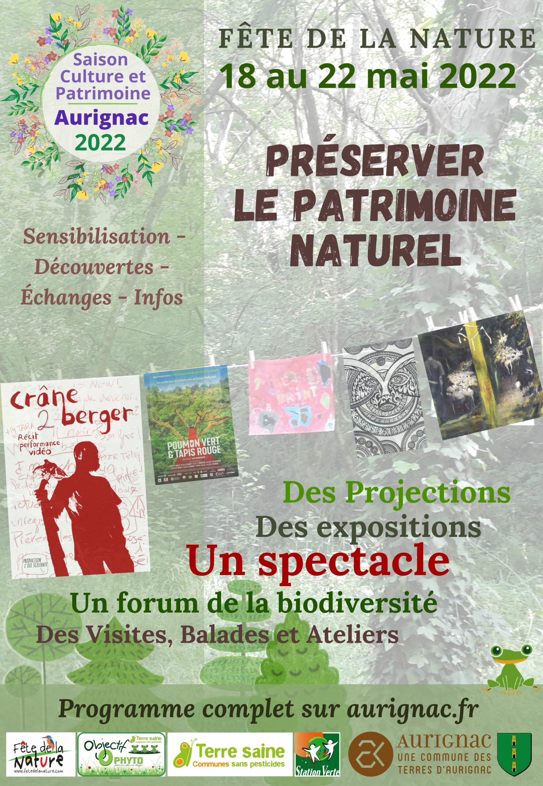Lire la suite à propos de l’article Fête de la Nature – Forum Biodiversité – Samedi 21 mai – 10h à 16h – Petit Foirail, dans la cité et au musée
