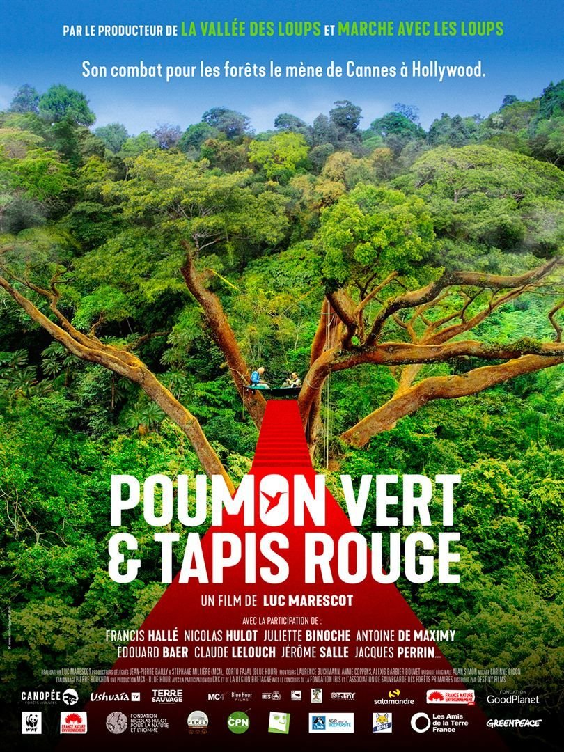 Lire la suite à propos de l’article Fête de la Nature – Ciné/Débat « Poumon Vert et Tapis Rouge » – Samedi 21 Mai – 21h – Espace St Michel