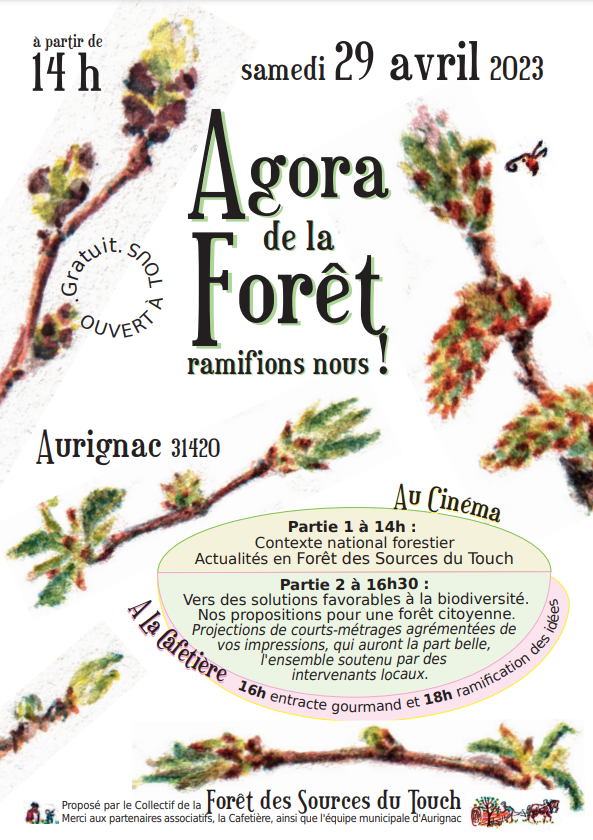 Lire la suite à propos de l’article Agora de la Forêt – Samedi 29 avril 2023