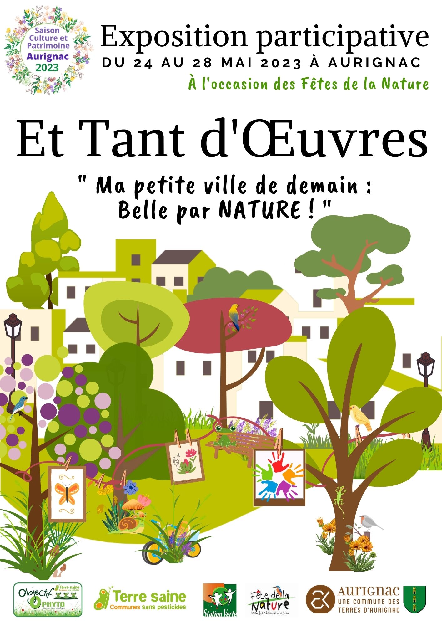 Lire la suite à propos de l’article Fête de la Nature – Et Tant d’Œuvres – Du 24 au 28 mai – Circuit dans le village