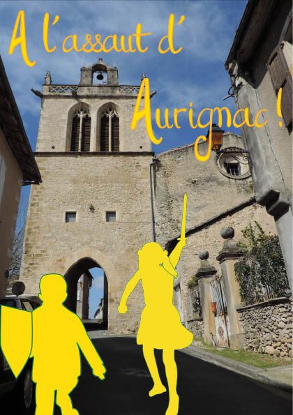 Lire la suite à propos de l’article À l’assaut d’Aurignac ! – Visite guidée et atelier tout l’été, du 11 juillet au 31 août 2023 – Départ cour du château