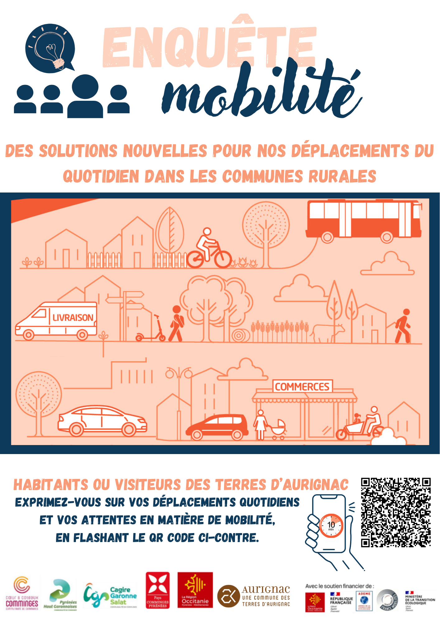 Lire la suite à propos de l’article Enquête mobilité