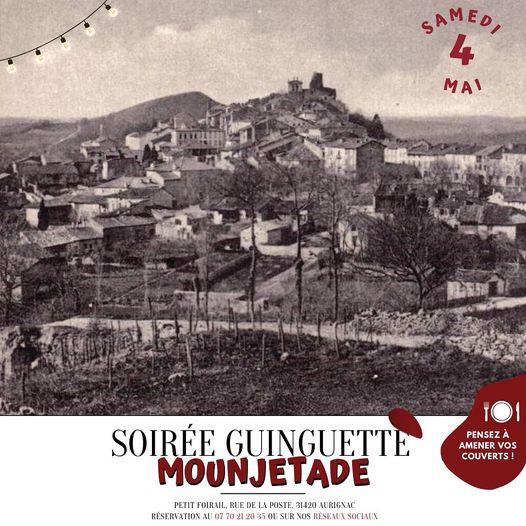 Lire la suite à propos de l’article Soirée Guinguette – samedi 4 mai dès 18h – salle paroissiale – Comité des fêtes