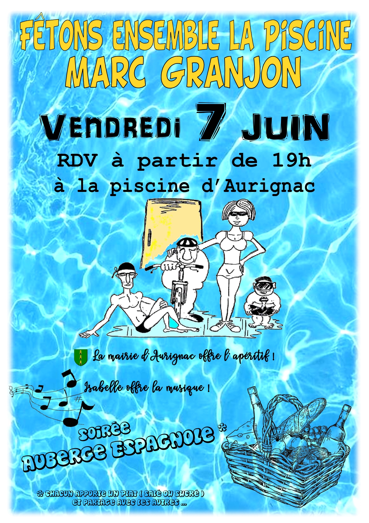 Lire la suite à propos de l’article « Fêtons ensemble la Piscine Marc Granjon » – Vendredi 7 juin dès 19h