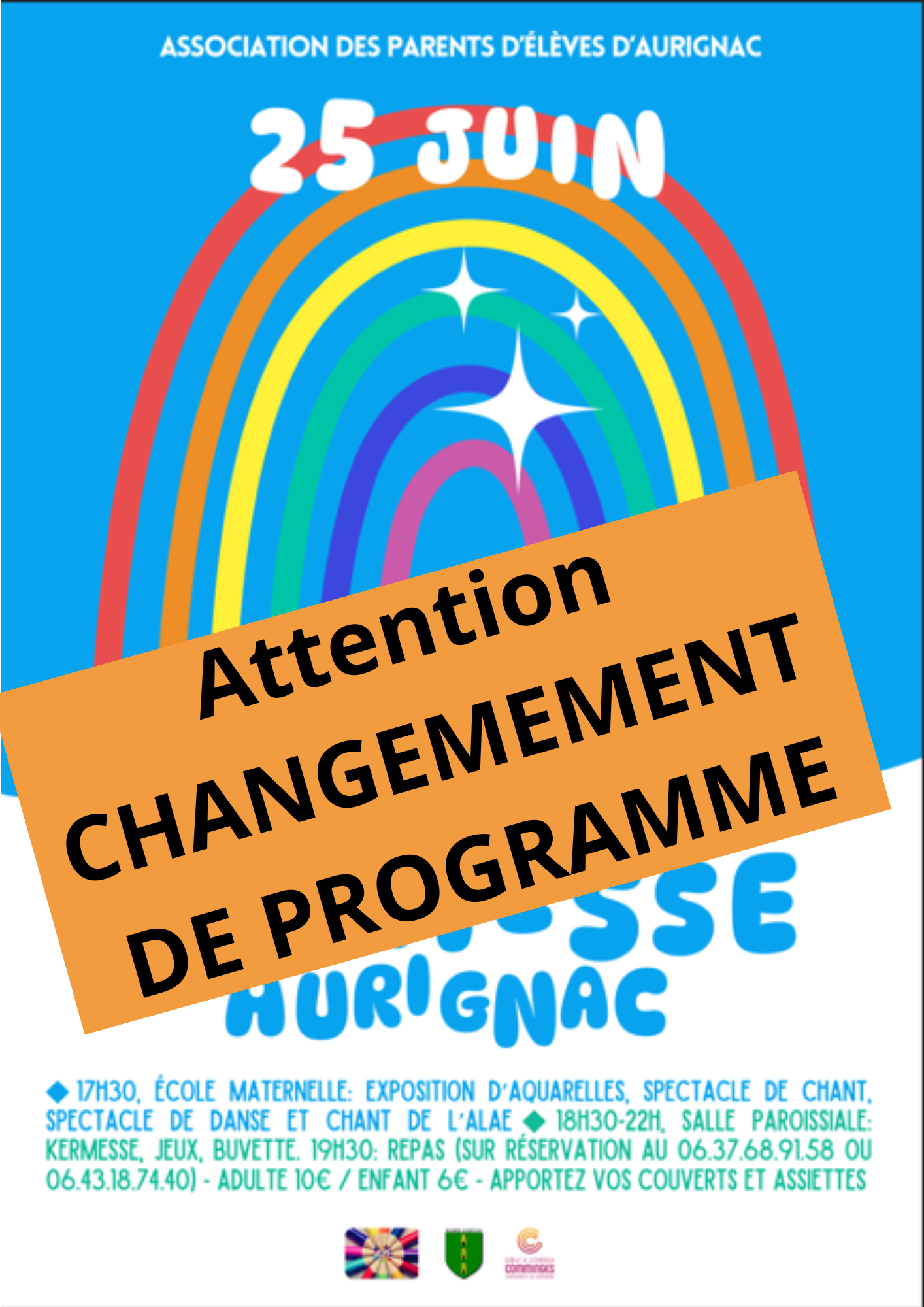 Lire la suite à propos de l’article Fête fin d’année DES ECOLES MATERNELLE ET ELEMENTAIRE – 25 juin dès 18h30