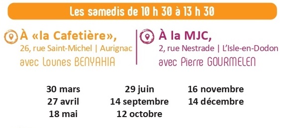 Lire la suite à propos de l’article POINT INFO JEUNES Itinérant – présence Aurignac