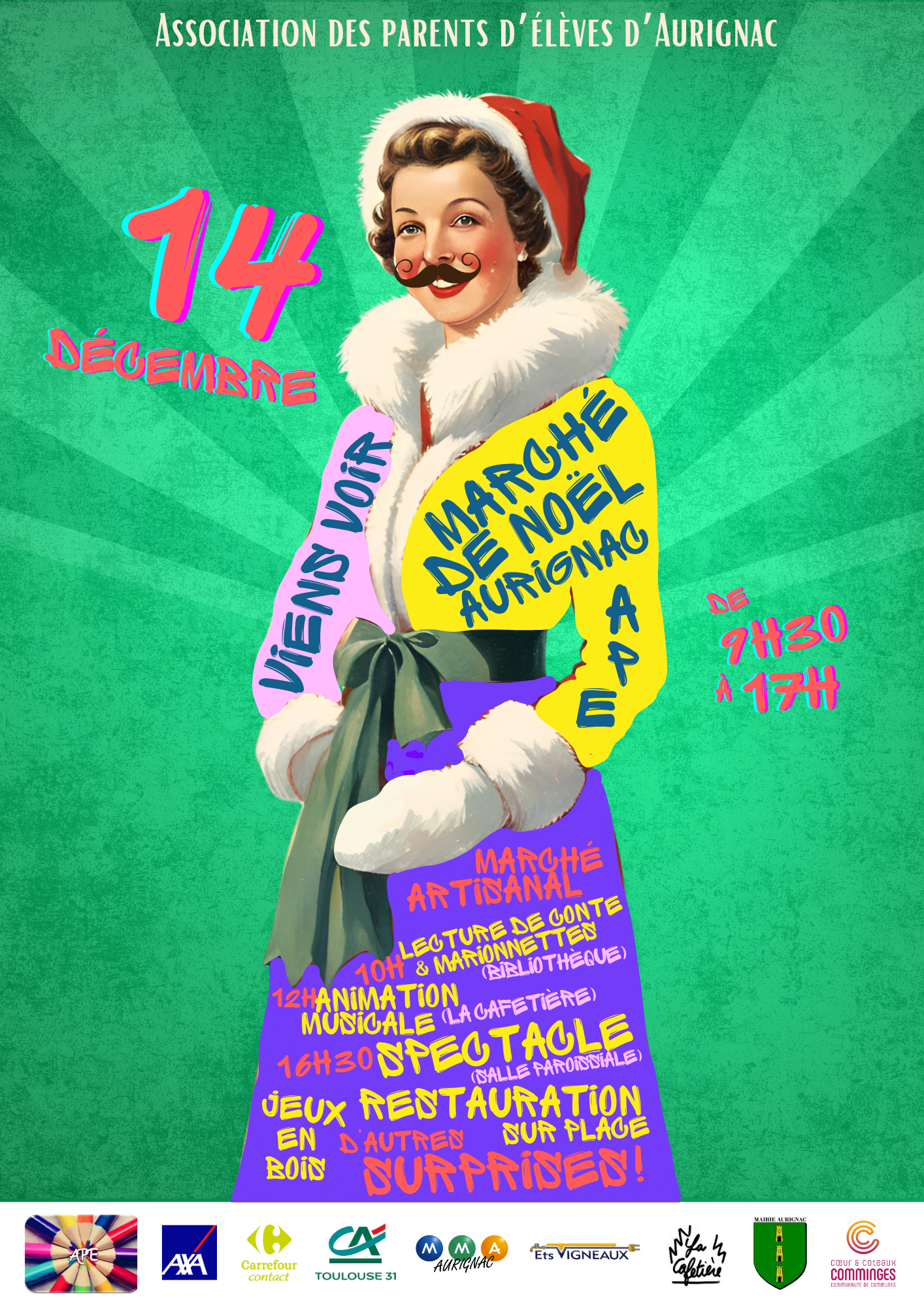Lire la suite à propos de l’article Marché de Noël – APE – 14 décembre 2024
