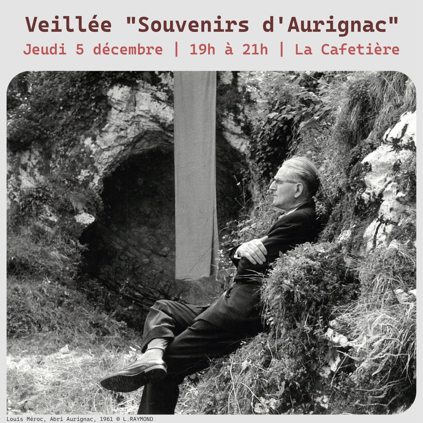Lire la suite à propos de l’article Veillée « Souvenirs d’Aurignac »- 5 décembre de 19h à 21h