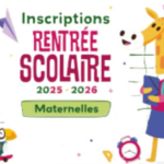 INSCRIPTIONS ECOLE MATERNELLE
