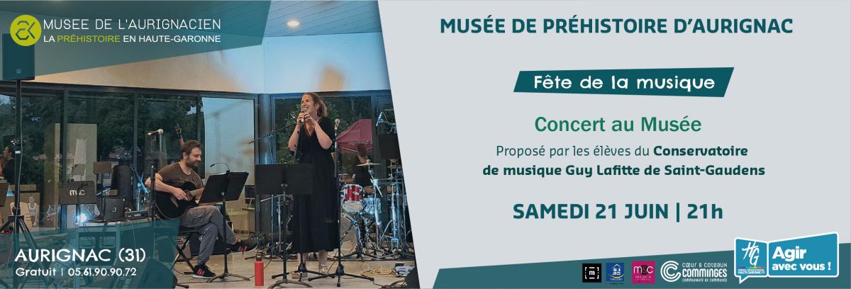 Lire la suite à propos de l’article Concert fête de la musique – Musée de l’Aurignacien