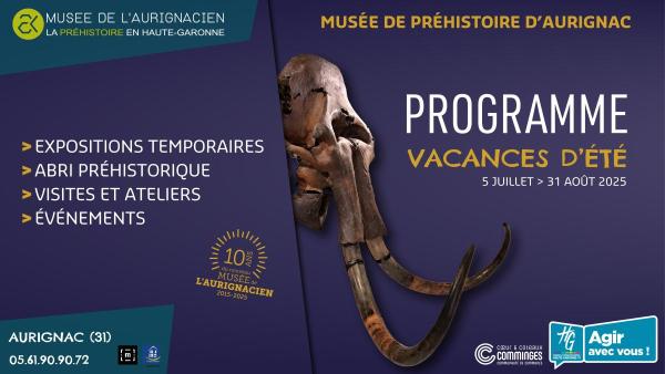 Lire la suite à propos de l’article Cinéma en plein air – Musée de l’Aurignacien