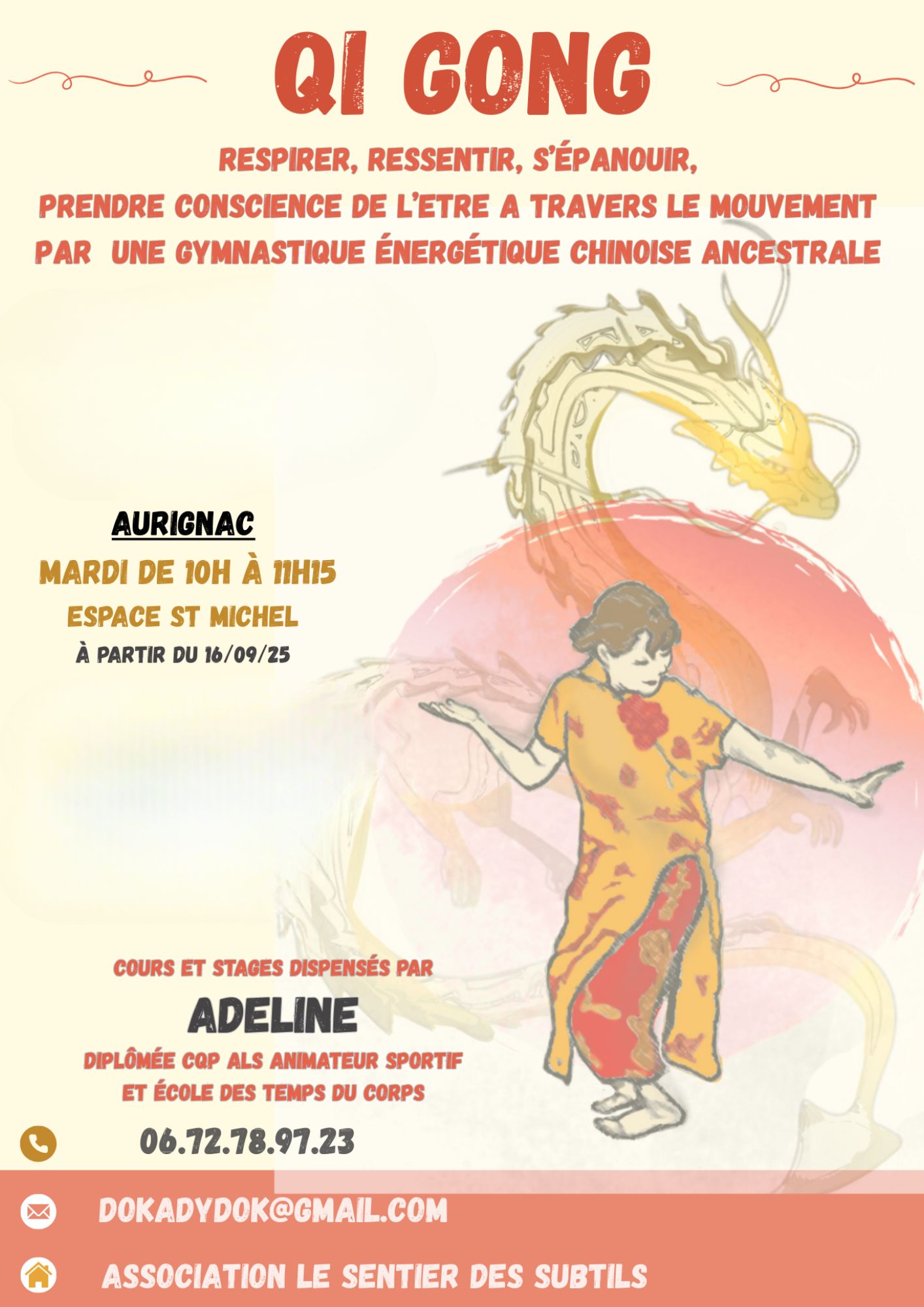 Lire la suite à propos de l’article QI GONG