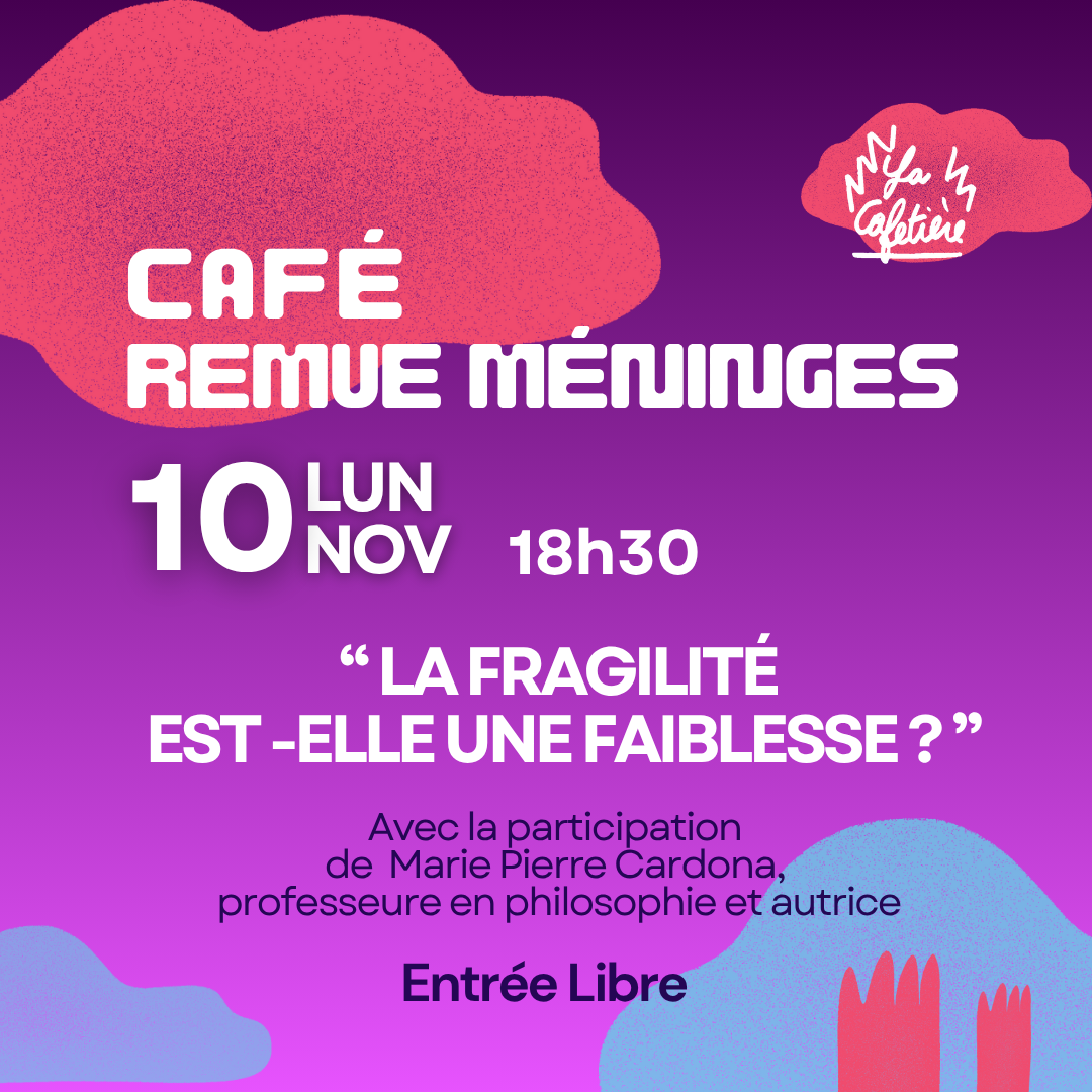 Lire la suite à propos de l’article CAFE REMUE MENINGES