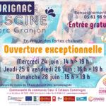 Ouverture exceptionnelle de la piscine Marc Granjon Aurignac