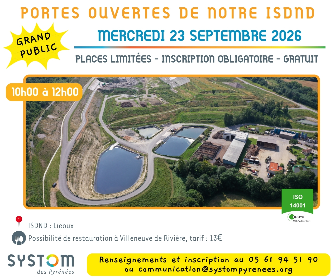 Lire la suite à propos de l’article Porte ouverte – ISDND du Pihourc (centre d&rsquo;enfouissement)